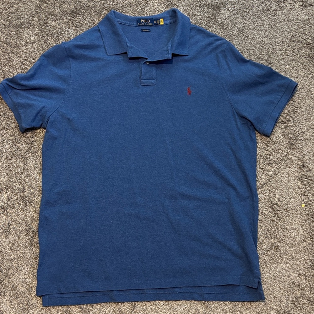 Polo by Ralph Lauren Men's Navy Polo Shirt